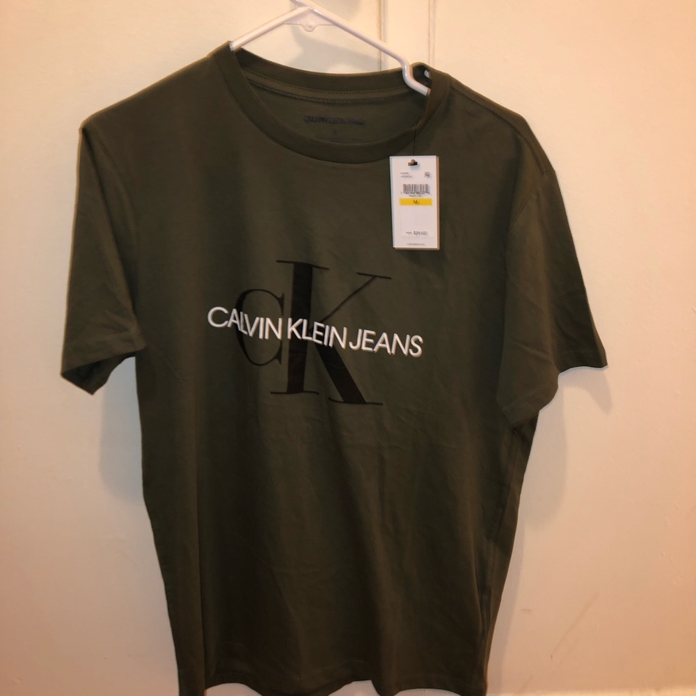 Calvin Klein Jeans Olive Green T-shirt